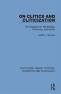 On Clitics And Cliticization