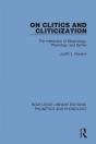 On Clitics And Cliticization - Preview