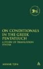 On Conditionals In The Greek Pentateuch - Preview