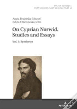 Capa do artigo On Cyprian Norwid. Studies And Essays