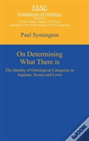 Capa do artigo On Determining What There Is