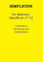 On Epictetus' "Handbook 27-53" - Preview