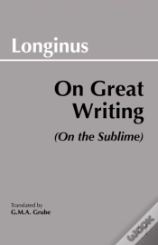 Capa do artigo On Great Writing (On The Sublime)