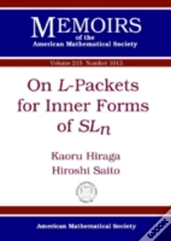 Capa do artigo On L-Packets For Inner Forms Of Sln