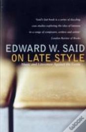 Capa do artigo On Late Style