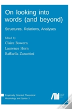 Capa do artigo On Looking Into Words (And Beyond)