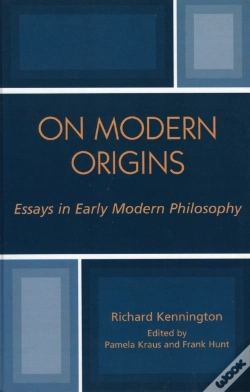 Capa do artigo On Modern Origins