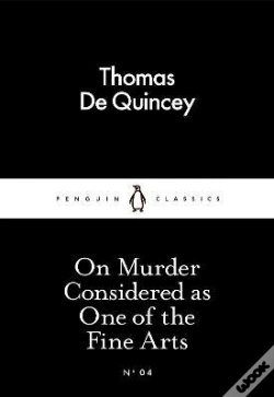 Capa do artigo On Murder Considered As One Of The Fine Arts