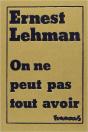 On Ne Peut Pas Tout Avoir - Preview
