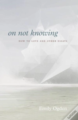 Capa do artigo On Not Knowing