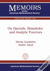 On Operads, Bimodules And Analytic Functors