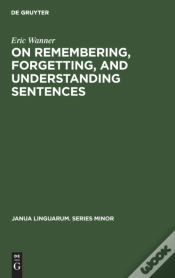 Capa do artigo On Remembering, Forgetting, And Understanding Sentences
