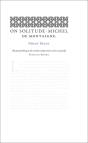 On Solitude - Preview