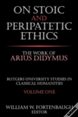 Capa do artigo On Stoic And Peripatetic Ethics