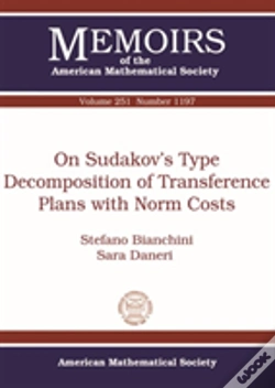 Capa do artigo On Sudakov'S Type Decomposition Of Transference Plans With Norm Costs