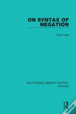 Capa do artigo On Syntax Of Negation