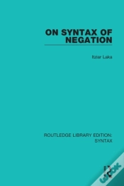 Capa do artigo On Syntax Of Negation