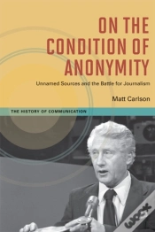 Capa do artigo On The Condition Of Anonymity