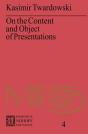 On The Content And Object Of Presentations - Preview