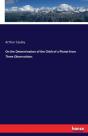 On The Determination Of The Orbit Of A Planet From Three Observations - Preview