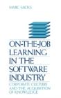 On-The-Job Learning In The Software Industry - Preview