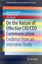 On The Nature Of Effective Cio/Ceo Communication - Preview