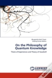 Capa do artigo On The Philosophy Of Quantum Knowledge
