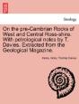 On The Pre-Cambrian Rocks Of West And Ce - Preview