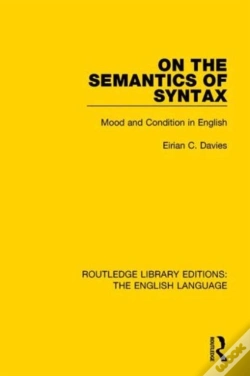 Capa do artigo On The Semantics Of Syntax