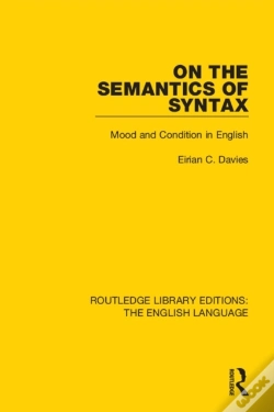 Capa do artigo On The Semantics Of Syntax