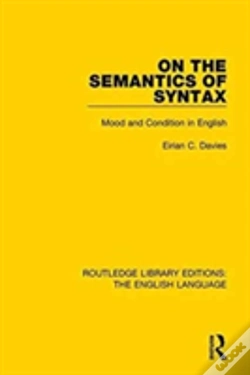 Capa do artigo On The Semantics Of Syntax