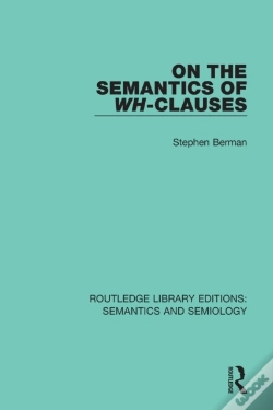 Capa do artigo On The Semantics Of Wh-Clauses