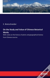 Capa do artigo On The Study And Value Of Chinese Botanical Works