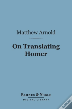 Capa do artigo On Translating Homer (Barnes & Noble Digital Library)