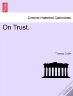 Capa do artigo On Trust.