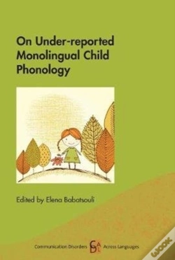 Capa do artigo On Under-Reported Monolingual Child Phonology