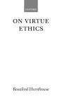 On Virtue Ethics - Preview