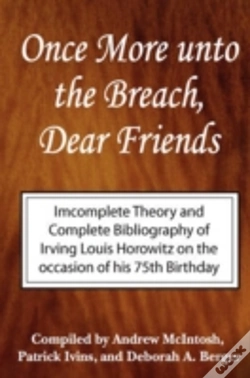 Capa do artigo Once More Unto The Breach, Dear Friends