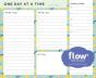 One Day At A Time Daily List Pad - Preview