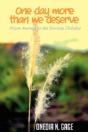 One Day More Than We Deserve: Prayer Journal For The Growing Christian - Preview