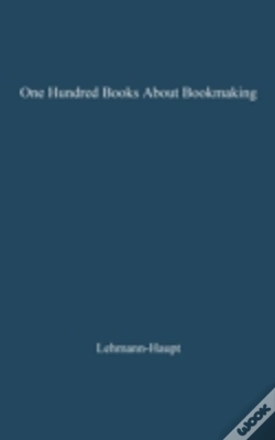 Capa do artigo One Hundred Books About Bookmaking