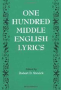 One Hundred Middle English Lyrics - Preview