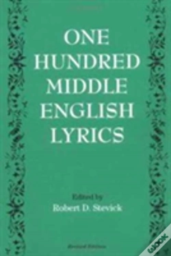 Capa do artigo One Hundred Middle English Lyrics
