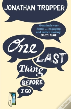 Capa do artigo One Last Thing Before I Go