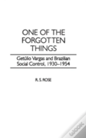 Capa do artigo One Of The Forgotten Things
