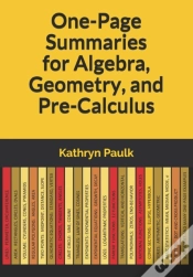 Capa do artigo One-Page Summaries For Algebra, Geometry, And Pre-Calculus