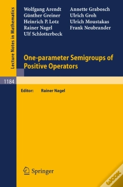 Capa do artigo One-Parameter Semigroups Of Positive Operators