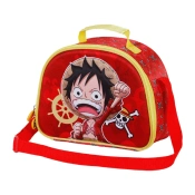 Capa do artigo One Piece Luffy Lancheira 3D, Vermelha