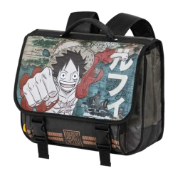 Capa do artigo One Piece Map Mochila Cartable 2.0, Marrom