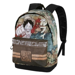 Capa do artigo One Piece Map Mochila HS FAN 2.0, Marrom